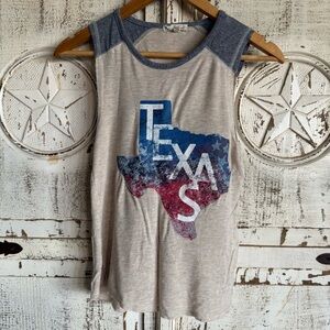 About A Girl Texas Graphic Tank Top